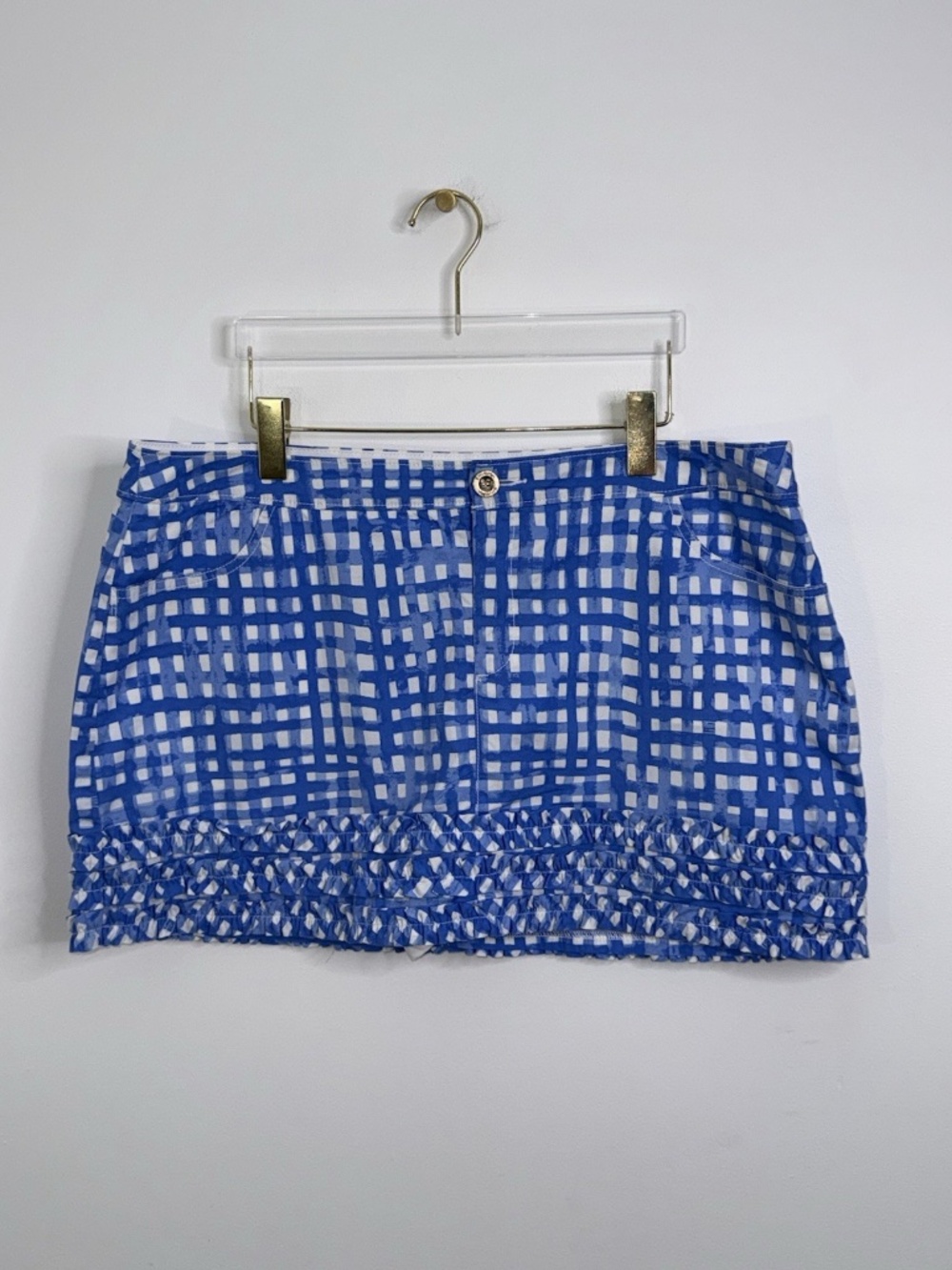 Lilly Pulitzer Lorelei Skort in Bennet Blue Feelin Beachy Size 16 Preppy Tennis